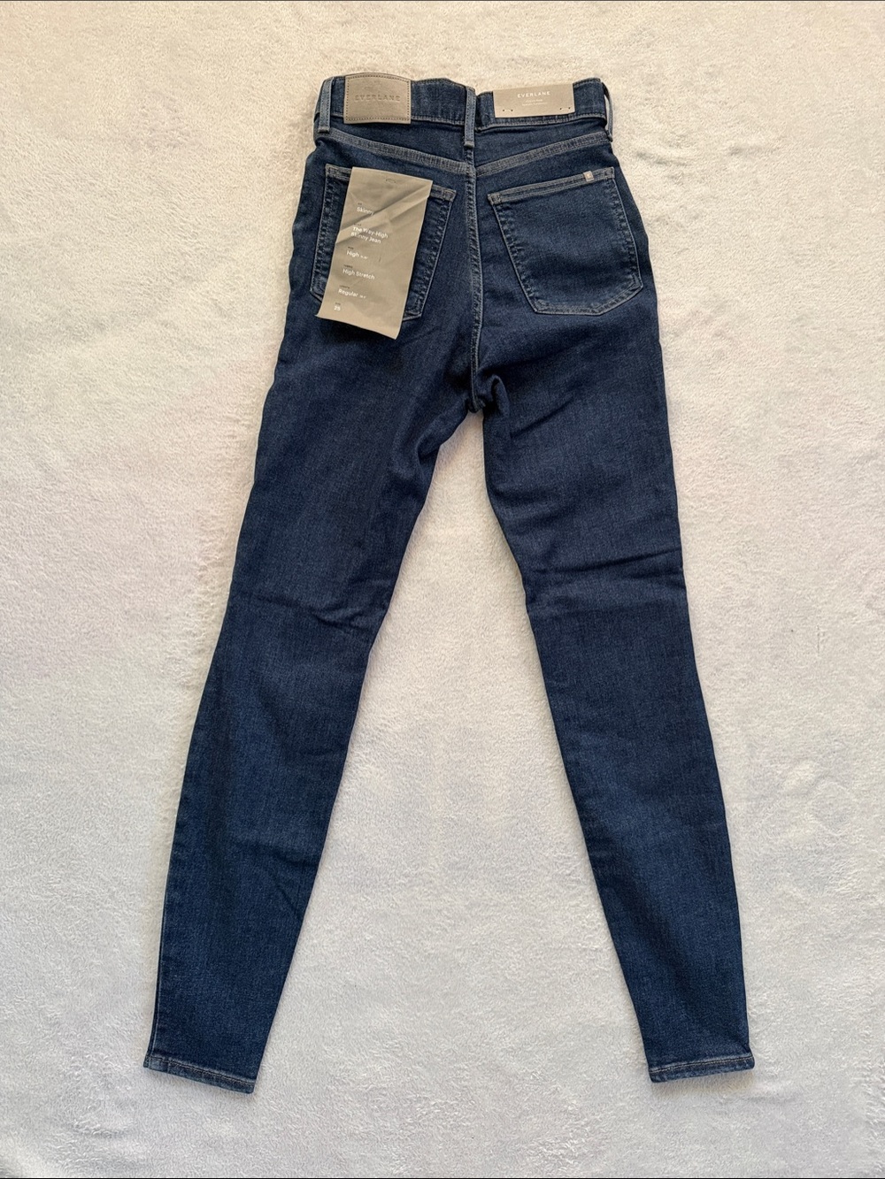 EVERLANE Blue High-Rise Skinny Jeans size 25